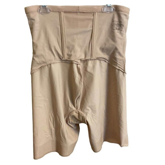 Miracle-Suit Shape Wear Bottoms Size 2X Women Beige Silicon Bands Reduce Rolling - Picture 9 of 15